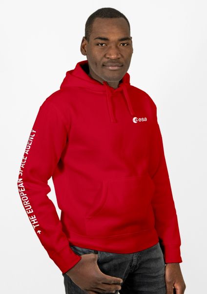 Hoodie for men with small ESA logo