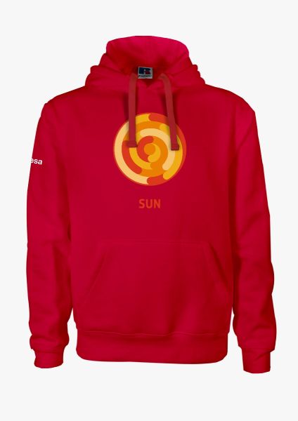 Hoodie with Sun for men