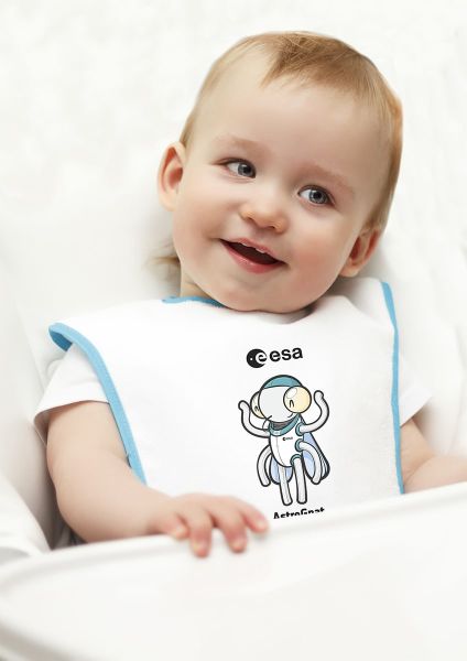 Astrognat in Spacesuit Baby Bib