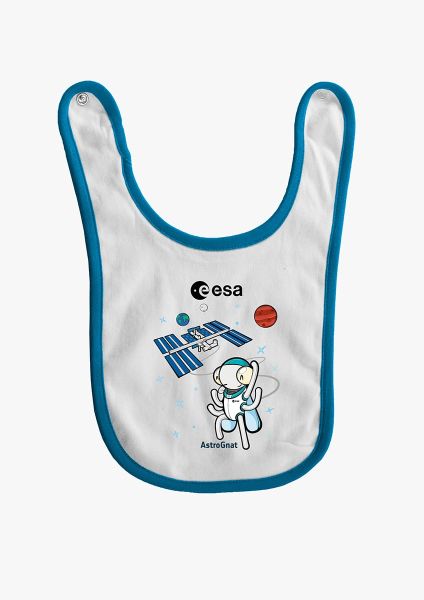 Spacewalk Astrognat Baby Bib